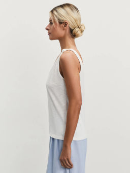 Майка из вискозы и хлопка / Zarina  фото 4