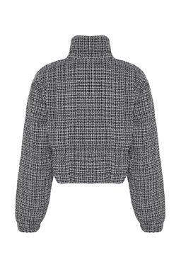 TRENDYOLMILLA Siyah Tuvit Crop Sisme Mont TWOAW24MO00028  фото 8