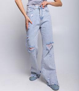 Джинсы #БШ2041 (1), светло-голубой