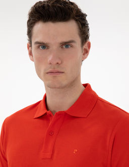 K_rm_z_ Slim Fit K_vr_lmaz Polo Yaka Basic Ti__rt - Pierre cardin фото 9