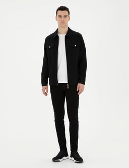 Siyah Regular Fit Ceket