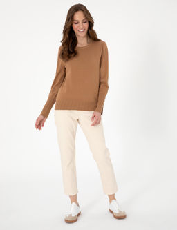Camel Slim Fit Basic Kazak - Pierre cardin фото 4