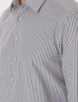 Siyah Slim Fit _izgili Uzun Kollu G_mlek - Pierre cardin фото 7