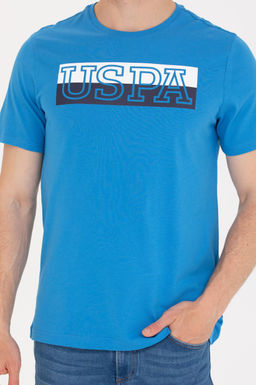 Erkek Saks Bisiklet Yaka Ti__rt