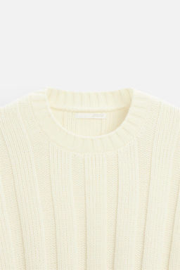 RIBBED TEXTURED SWEATER - Zara фото 9