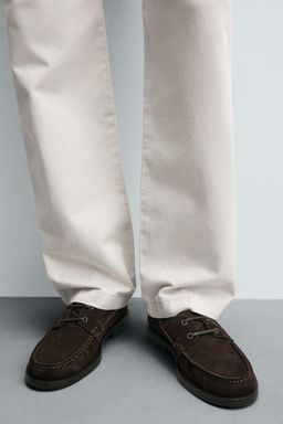 LIMITED EDITION SPLIT SUEDE DECK SHOES