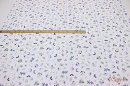 Сатин Волшебные сумерки, ш.1.61м, хлопок-100%, 120гр/м.кв - Купава фото 3