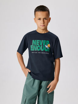 ACOOLA / Футболка детская для мальчиков Vedder темно-синий  фото 2