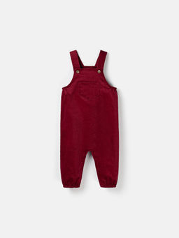 Полукомбинезон вельветовый Бордо 0+ - Bungly фото 2