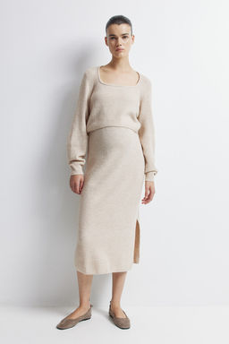 MAMA Conjunto de 2 piezas en punto de canale