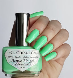 El Corazon 423/ 282 active Bio-gel Cream светло-салатовый