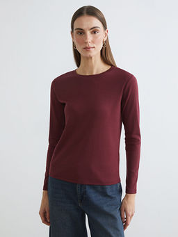 Bisiklet Yaka Kad?n Ti??rt