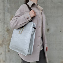 Женская сумка шоппер из эко кожи с косметичкой 0075-19 - Cidirro фото 5