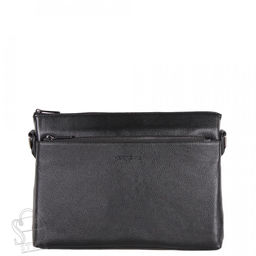 Сумка мужская кожаная 66293H black Heanbag  в Новосибирске