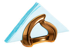 Салфетница 12,5*5*10 см Кристалл Бронза на дер. подставке - Elan gallery фото 21