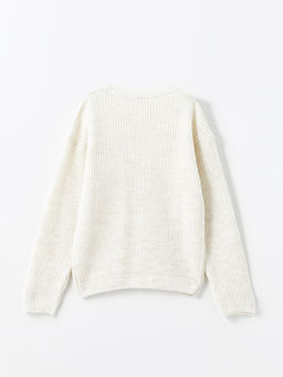 V Yaka K?z ?ocuk Triko H?rka