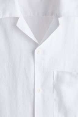 Camisa resort de lino Regular Fit - H&m фото 4
