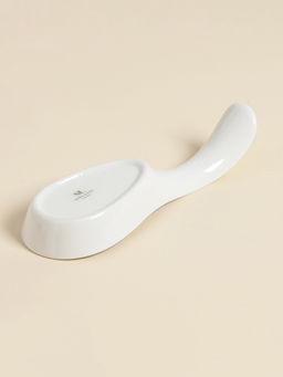 Подставка под ложку SL Home «Аманде», 20.7×7.3×4 см, фарфор, белая