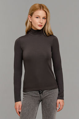 Арт.12803/6 Водолазка женская 42-50 (5 шт) Цвет:графит - Калинка фото 9