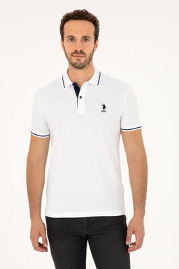 U. S. Polo Assn / Мужская белая базовая футболка