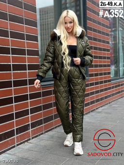 Женский теплый зимний костюм - Bruno фото 9