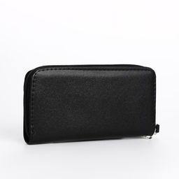 Кошелёк на молнии, цвет чёрный - Simaland фото 2