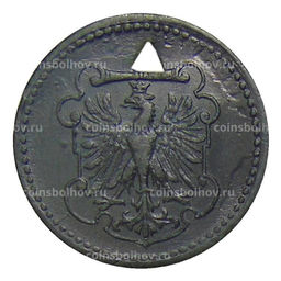 Монета 10 пфеннигов 1917 года Германия Нотгельд Франкфурт на Майне
