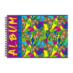 Светоч Альбом для рисования 100 г/м2 A4 29 х 20.5 см 6 шт. на гребне 48 л. 48АЛГР4_000274 Милые и ужасные