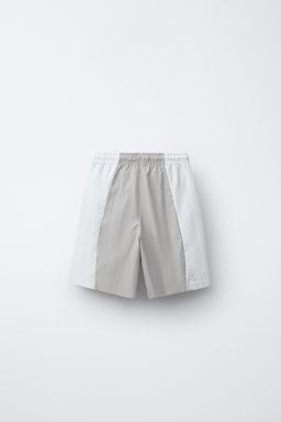 BERMUDA NYLON COLOR BLOCK / Beige - Zara фото 2