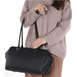 Сумка женская кожаная 8954VG black Vitelli Grassi  в Новосибирске