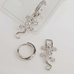 XUPING Серьги с замком кольцо арт. 18 0803 (id 278018) - Rada фото 2