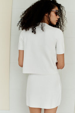 KNIT MINI SKIRT - Zara фото 43