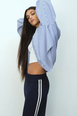 Camisa de corte holgado