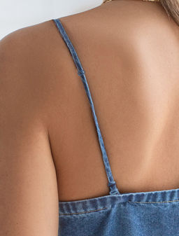 Сарафан из лиоцелла под деним - Vilatte фото 2