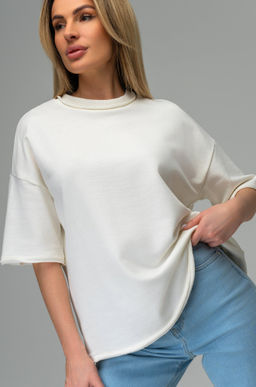 Женская футболка из футера Happyfox