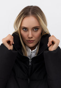 Пуховик женский HOOPS, арт. 73211z  фото 18