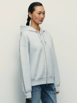 Худи оверсайз с рисунком на спине / Zarina  фото 5