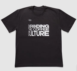 Футболка "Expanding the coffee culture" черная, размер S