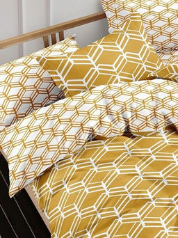 Поплин 3D ромбы - крупные, (комп), ш.2.2м, хлопок-100%, 110гр/м.кв - Купава фото 4