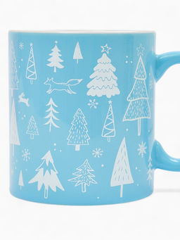 Кружка чайная новогодняя Новогодний лес, 530 мл