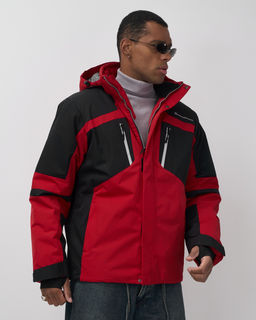 Горнолыжная куртка мужская зимняя красного цвета 7613Kr - Mtforce фото 8