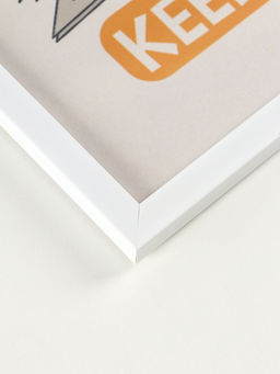 Фоторамка для фото 30×40 см «Премиум», пластик, белый