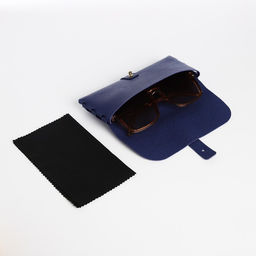 Футляр для очков на зацепке, 16.5 х 8.5 х 1 см, цвет синий - Simaland фото 5