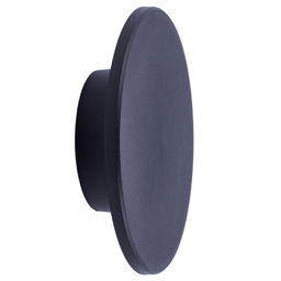 ULU-P35R-15W/3000K+4000K+6500K/D22 IP65 BLACK Светильник светодиодный уличный. Архитектурный накладной. С переключателем цвета свечения. Теплый(3000K)/Белый(4000K)/Дневной(6500K). Диаметр 22 см. Корпус черный. TM Uniel