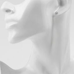 Набор 6 предметов: серьги 5 пар, 1 браслет Жемчужное солнце, белый в золоте - Qf фото 4