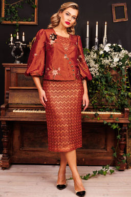 Платье Мода Юрс 2874-Р черный - Mira fashion фото 90