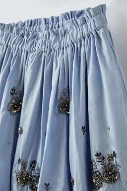 RHINESTONE BALLOON SKIRT - Zara фото 4