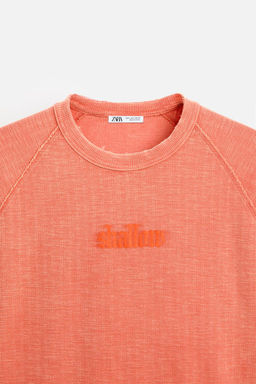 FADED KNIT T-SHIRT - Zara фото 8