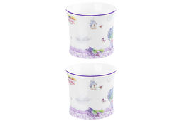 Набор 2 кружек 250 мл 11,5*8,5*7,7 см Лаванда, NEW BONE CHINA - Elan gallery фото 7