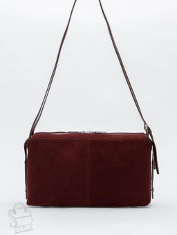 Сумка женская кожаная 6060L angola red Polina&Eiterou